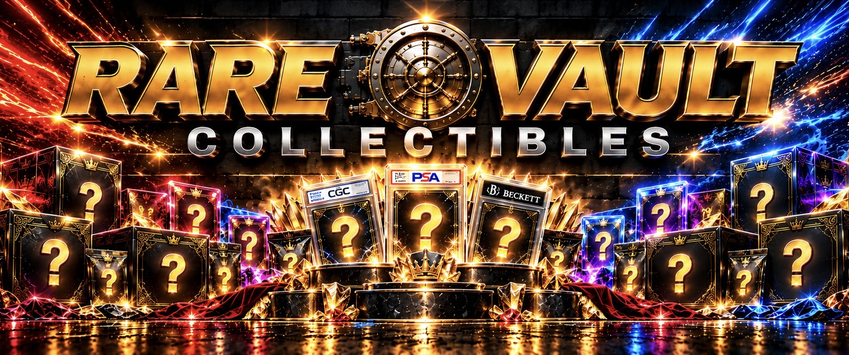 Rare Vault Collectibles mystery inventory showcase